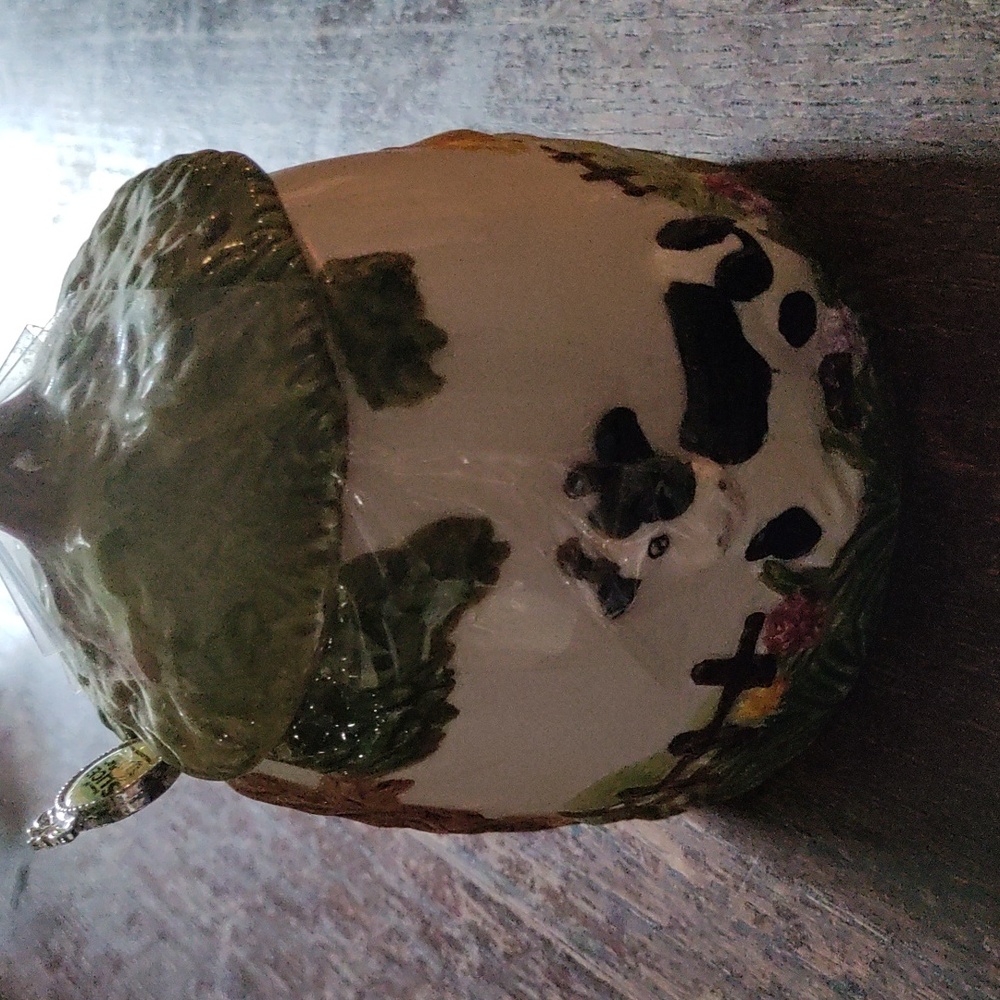 Cow Sugar bowl with lid PH2